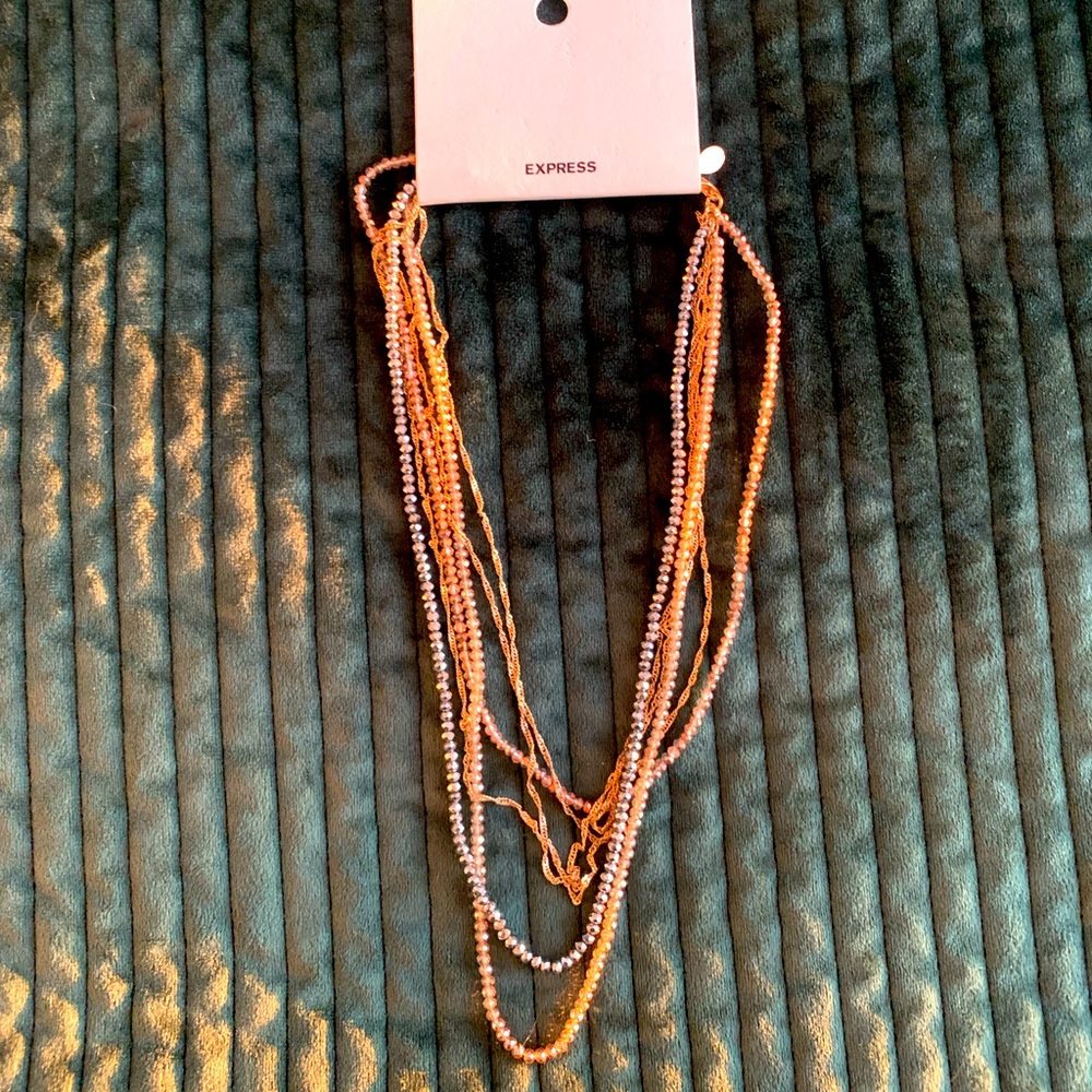 New layered necklace